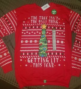 ❤Ugly Christmas sweater that lights up